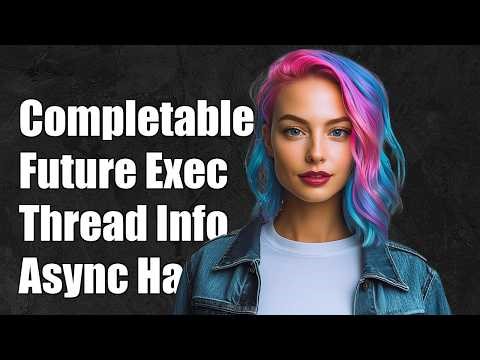 In which thread do CompletableFuture's completion handlers execute?