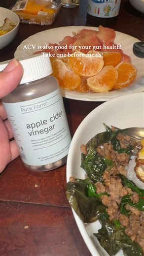 Pure Form’s ACV is good for 3 months na! #acv #pureform #guthealth