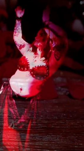 So… what exactly is Dark Fusion Belly Dance? In short, it’s where belly dance meets the shadows. It’s expressive, emotional, and beautifully strange, blending traditional belly dance technique with influences from gothic, metal, and alternative styles of movement and art. Think strong lines, emotional storytelling, and music that exudes power and reflection. Dark Fusion layers in elements from each individual's backgrounds and preferences, often including modern dance, theater, ritual movement, 