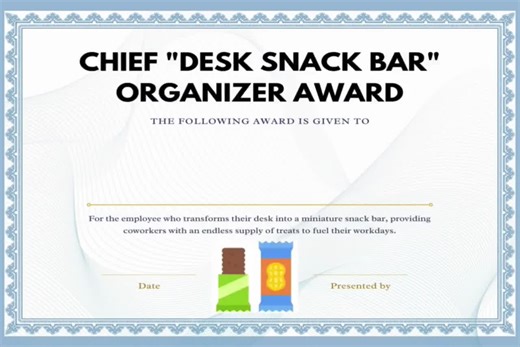 Quirky Employee Recognition Certificates:celebrate the Funniest Moments With This 120 Certificates | Funny Award Certificates V2 - Etsy Canada