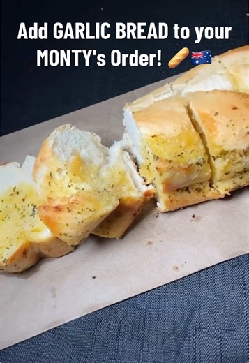 Chuck a garlic bread in with your Tuesday night Monty’s Pizza order—go on, you know you want to! 🤤🍕 Smothered in hot, tasty garlic butter... it’s a family fave for a reason. Hit the link to check out the full menu and sort dinner out. Easy as! 🔥💯 #pizza #garlicbread #indianpizza #garlic #montyspizza #kingslangley #eeeeeats #feedfeed #australia🇦🇺
