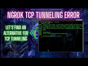 ngrok TCP tunneling error? let's find an alternative way for that. #webdragon63 #ngrok