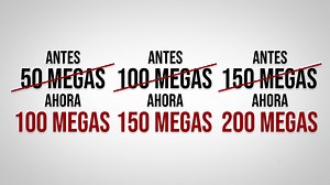 AHORA TENES 50MB MÁS PARA DISFRUTAR ILIMITADAMENTE CON TU FIBRA OPTICA DE TVMAX ESCUCHASTE BIEN!!!! 50MEGAS MAS DE VELOCIDAD EN CUALQUIERA DE LOS PLANES QUE TENGAS SIN AUMENTAR EL COSTOO!!!! DISFRUTA DE ESTE Y MUCHOS MAS BENEFICIOS PASANDOTE A LA GRAN FAMILIA DE TV MAX TV MAX FIBRA OPTICA #MASQUEINTERNET | Tv Max Cable S.A.