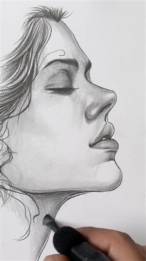 How to draw Nose perfectly 😍❤️. #shorts #arttutorial #drawing #sketching