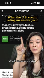 228K views · 4K reactions | The US debt was downgraded, here’s what it will mean for YOU! #money #finance #financialfreedom #US #debt #borrow #loan #economy #trust #recession #credit | Your Rich BFF | Facebook