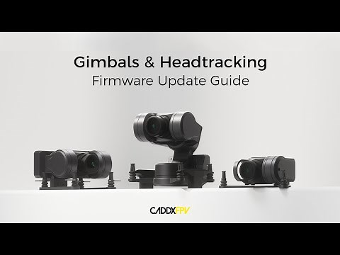 Firmware Update Tutorial for Caddx Gimbals & Head-Tracking Modules | GM1, GM2, GM3, Goggles X & L