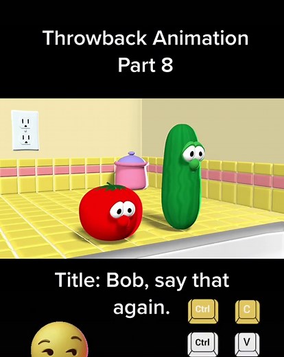 Throwback Animation Part 8 #veggietales #parody #spongebob