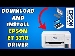 How To Download & Install Epson ET 3710 Printer Driver in Windows 10/11