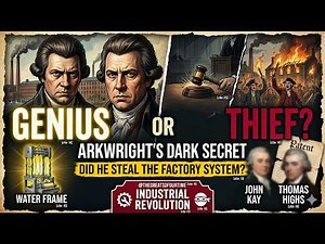 Richard Arkwright : The TRUTH About the "Father of the Factory System" 🏭🕵️‍♂️ #industrialrevolution