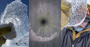 Camera Plunges Down 300ft Antarctic Hole to Find Earth's Oldest Ice