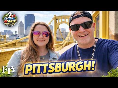 Pittsburgh PA | Travel Vlog Best Tourist Spots & Reviews 4 State Road Trip 2