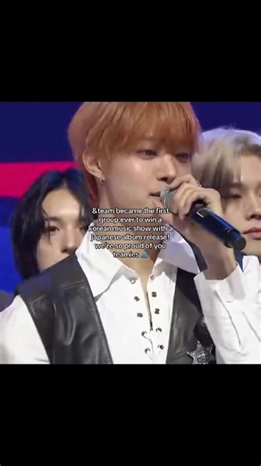 &TEAM Makes History on Korean Music Show
