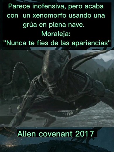 Daniels vs Alien Xenomorfo #movie #peliculas #alien #series #film