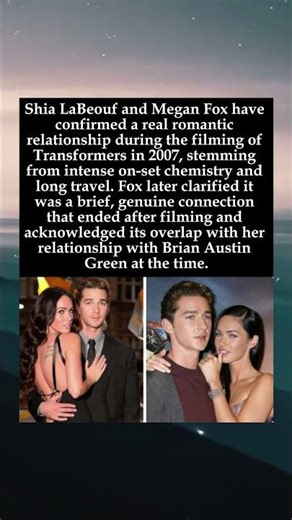 The Real Romance Behind ‘Transformers’: Shia LaBeouf and Megan Fox Confirmed Dating