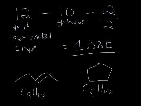 Double Bond Equivalents