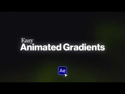 Stop Making Boring Gradients In After Effects