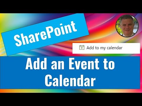 How to Add a SharePoint Event to Your Calendar in Outlook?