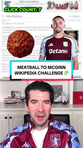 From Meatball to John McGinn: Wikipedia Challenge