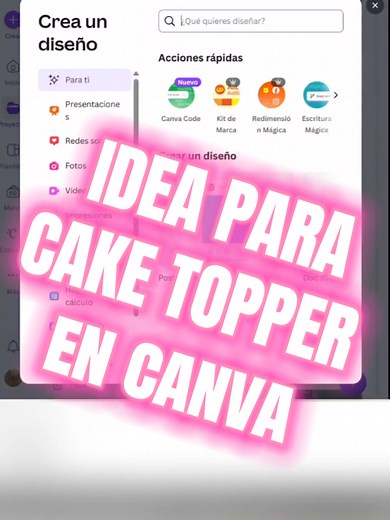 “Deja de comprar cake toppers 😳” Te enseño cómo hacer un cake topper en Canva ✨ Cómo crear el borde perfecto y descargarlo listo para imprimir 🎂 Fácil, bonito y listo para cortar 🖨️✂️ Guarda este video porque esto sí se vende 😌 #caketopper #canvatipsandtricks #emprendedesdecasa #canva #kpop
