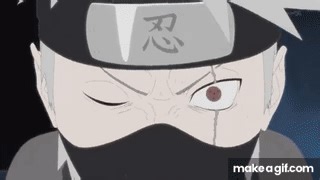 [4K, 200FPS] Kakashi vs Obito Full Fight on Make a GIF