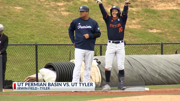 UT Tyler baseball sweeps Saturday doubleheader with UT Permian Basin