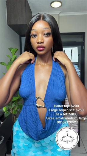 Stylish Halter Tops and Sequin Sets for Every Occasion