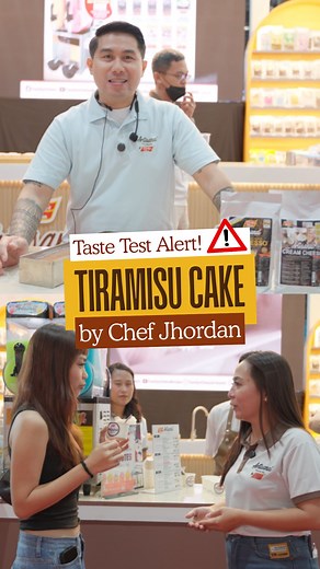 One taste is all it takes. 🤍 Check out this honest review of Chef Jhordan’s Tiramisu Cake using Artisanal Powder mixes. Creamy layers, rich flavor, and everything you want in a holiday dessert. 🎄❄️ Want to make this too? Send us a message! 📩 #familyschoiceartisanal #beveragesolutions #cafemenu #entrepreneurjourney | Family's Choice