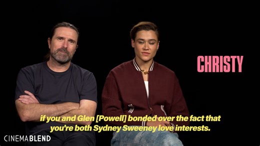 Tell your girl to stop hitting me in the face,' Sydney Sweeney's co-star Katy O'Brian was sending texts to Glen Powell from the set of 'Christy'