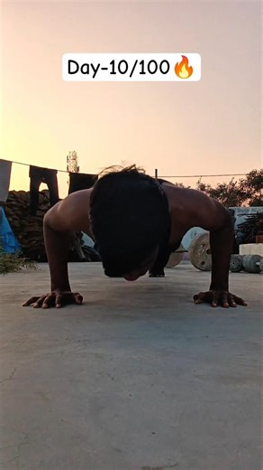 Day-10/100 of Homeworkout Challenge 🔥