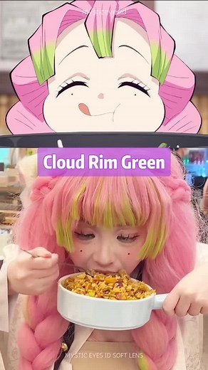 Cosplay Kanroji Mitsuri: Cute Look with Soft Lenses