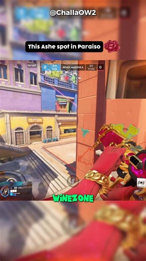 Ashe Aim Practice in Ranked 🌹 Overwatch S01