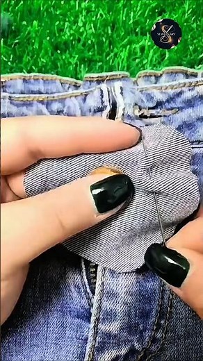Sewing Trick | Fix Missing Pant Button in Minutes! #shorts