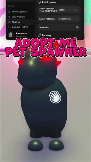 🐉 Adopt Me Pet Spawner Script Update