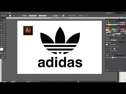 adidas Logo Design || Illustrator Tutorial