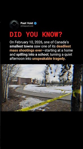 Tragedy in Tumbler Ridge