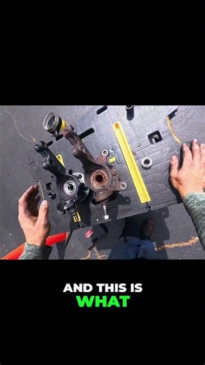 2005 Honda Element: Worn Front Knuckle Replacement #shorts