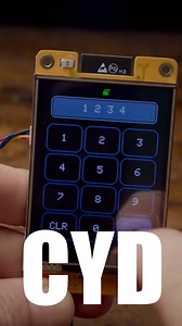 Touchscreen escape-room lockbox built on the legendary Cheap Yellow Display 🔐✨ #CheapYellowDisplay #Touchscreen #DIY #ESP32 #Electronics #Makers | ElectroControl