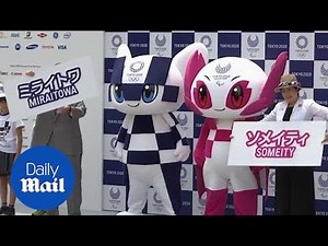 Official mascots for the 2020 Olympics unveiled in Tokyo