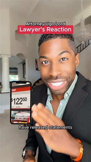 Ugo Lord on Instagram: "Is #BlackFriday A Scam? “Sale” Tag Shows $175 Christmas Tree Marked Down to $122.59, But Original Box Price Is $120! Is This False Advertising? Attorney #UgoLord Reacts! #lawyer #lawyersofinstagram"