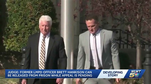 Former officer convicted in Breonna Taylor case to be released from prison, pending appeal