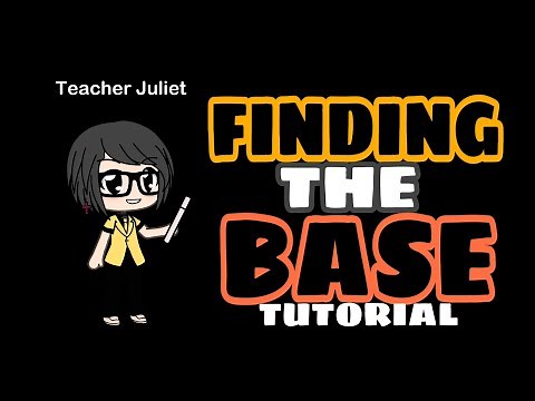 How to FIND the BASE | Math Tutorial by Juliet Glamour