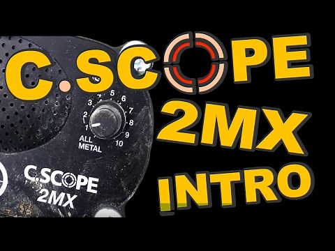 C.Scope CS2MX Metal Detector: Introduction video