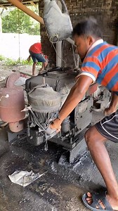 2M views · 7.7K reactions | Incredible Techniques for Making Concrete Poles | Art Action | Facebook