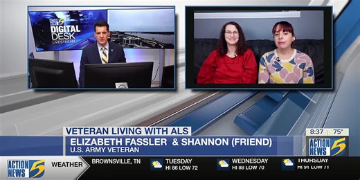 Digital Desk: Veteran living with ALS