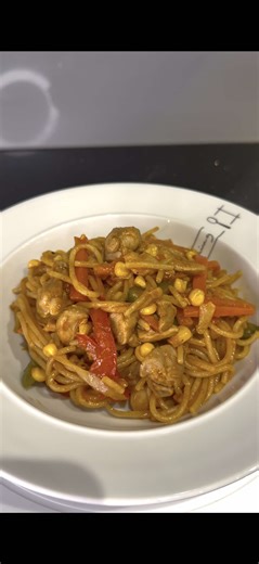 Spicy Chicken & Veggie Noodles Recipe