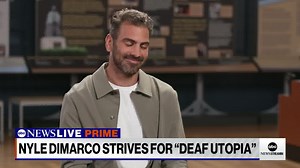 Nyle DiMarco, the model, "Dancing With the Stars" champion, filmmaker and activist in the deaf community is breaking down barriers and showing others that anything is possible. ABC News' Kyra Phillips reports. https://abcn.ws/3bEDYid | ABC News Live
