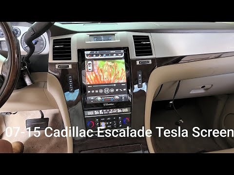 07 - 15 Cadillac Escalade Android Tesla Screen Install Video #2