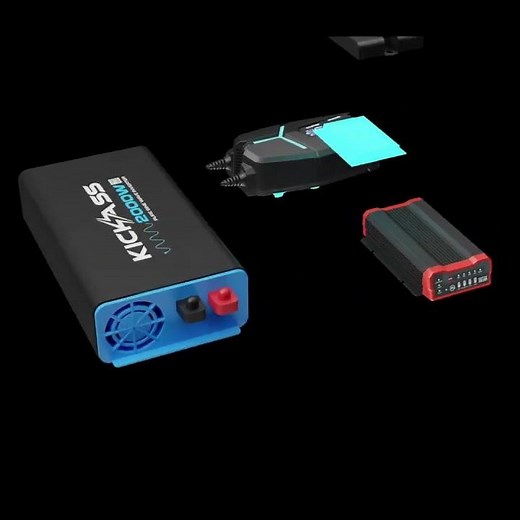 The KickAss PowerBoss | Ultra Compact All-In-One Power System