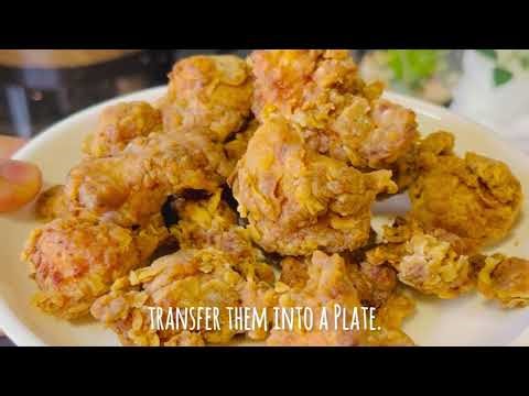 Crispy Chicken Popcorn Recipe | KFC Style at Home 🍗
