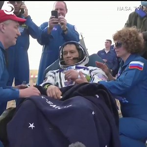 “It’s good to be home”: NASA astronaut Frank Rubio is finally back on Earth after a 371-day mission on the longest single flight in U.S. space history. https://cbsn.ws/3t3JtCk | CBS News